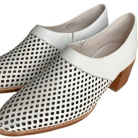 Jeffrey Campbell Branwen Perforated Booties - White - 8.5 - Picture 4 of 10